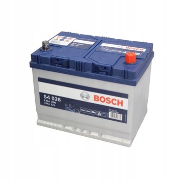 Аккумулятор BOSCH S4 70AH 630A P+