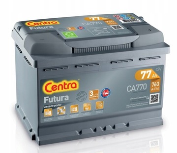 Батарея Futura 12V 77ah 760A CA770