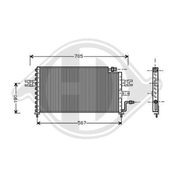 КОНДЕНСАТОР ДЛЯ US PARTS & OLDTIMER OLDTIMER REST