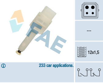 FAE вимикач стоп-сигналу 24565 FAE A