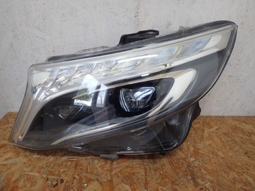 LAMPA LEWA LEWY FULL LED MERCEDES V KLASA 447 14-