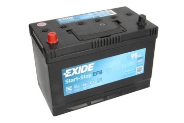 АКУМУЛЯТОР EXIDE EFB 95AH 800A EL955 L+ START STOP