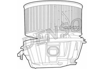 ВОЗДУХОДУВКА CITROEN PEUGEOT DENSO