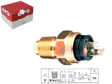 ДАТЧИК ТЕМПЕРАТУРИ РІДИНИ РАДІАТОРА [EPS]