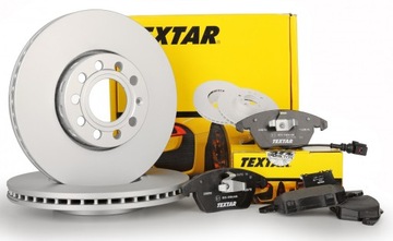 Диски колодки TEXTAR передні INFINITI FX 320mm