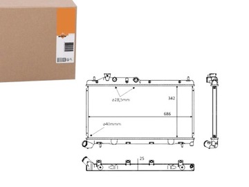 CHŁODNICA SUBARU IMPREZA LEGACY OUTBACK FORESTER 0