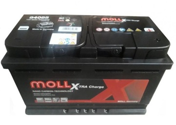 Akumulator 85Ah, 800A P+ MOLL X-tra Charge 84085