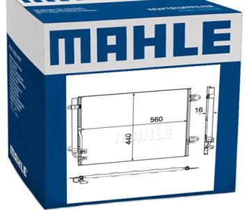 CHŁODNICA KLIMATYZACJI MAHLE do VW CC 2.0 TDI