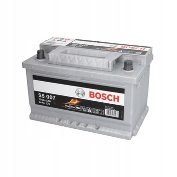 Akumulator BOSCH S5 74Ah 750A P+