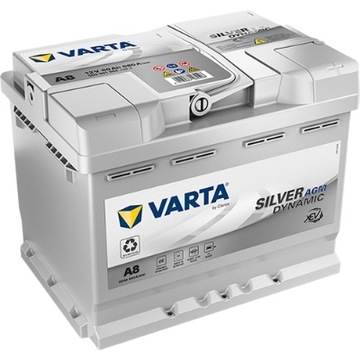 VARTA SILVER AGM D52 12V 60Ah 680A START-STOP