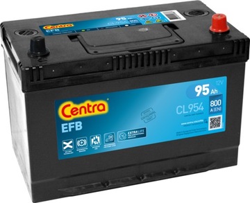 CENTRA AKUMULATOR 95AH/800A 12V +P CL954