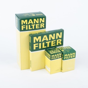 Zestaw filtrów MANN-FILTER VW AUDI SKODA SEAT