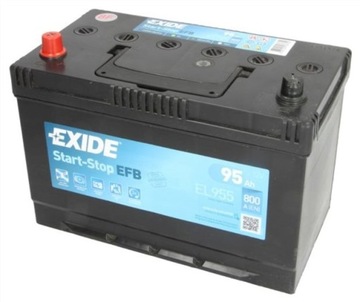 БАТАРЕЯ EXIDE EFB EL955 95AH/800A 12V +L EFB