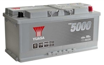 Akumulator YUASA 12V 110Ah/950A YBX5000 Silver Hig