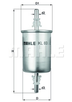 ПАЛИВНИЙ ФІЛЬТР KNECHT LANCIA DEDRA 1.6