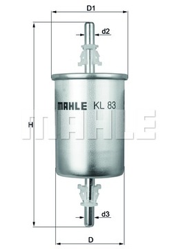 Паливний фільтр KNECHT OPEL SIGNUM 3.2 V6 211km 155KW