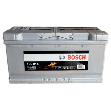 Akumulator Bosch Silver S5 12V 110Ah 920A P+
