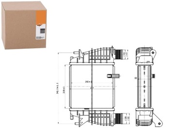 ІНТЕРКУЛЕР NRF RENAULT CLIO GRANDTOUR 1.5 DCI (KR