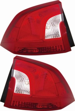 LAMPY TYŁ TYLNE VOLVO S60 II 2 '10- KOMPLET DEPO