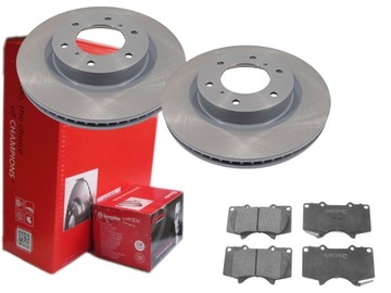 TARCZE KLOCKI BREMBO PRZÓD PAJERO IV 332MM