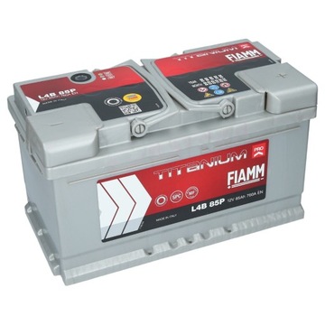 Akumulator Fiamm TitaniumPRO 12V 85Ah 760A P+