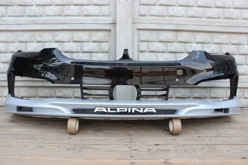 Бампер передний Alpina пластина Bmw 5 G30 G31 17-21
