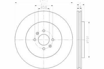 TEXTAR TARCZE HAMULCOWE 2SZT. MG MGF TF 1.8 10.01-