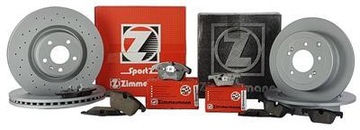 ZIMMERMANN ДИСКИ + КОЛОДКИ P + T FORD FOCUS MK3 278MM