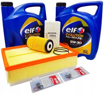 OLEJ ELF 5W30 ZESTAW FILTRÓW FAP DPF MASTER 2.3DCI