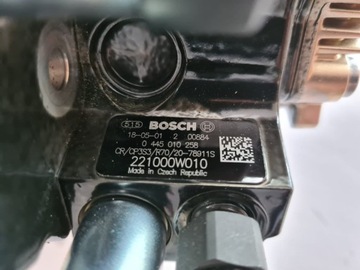 ПАЛИВНИЙ НАСОС TOYOTA AURIS 1,4 0445010258 BOSCH