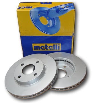 2X METELLI TARCZA HAMULCOWA FIAT STILO 01-