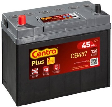 CENTRA PLUS CB457 AKUMULATOR 45AH 330A L+