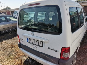 задня кришка багажника Citroen Berlingo II і задній партнер