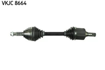 VKJC 8664 / SKF ПІВВІСЬ NISSAN QASHQAI LE 648MM