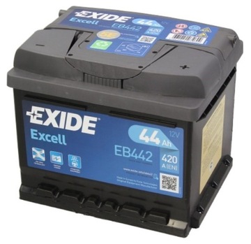 Акумулятор EXIDE EXCELL 44ah 420A 44 Ah wym + доступ