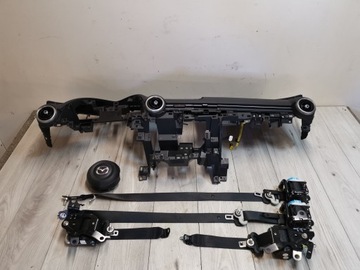 MAZDA 2 DJ DL LIFT 19-23 КОНСОЛЬ ПОДУШКИ РЕМЕНІ ORG