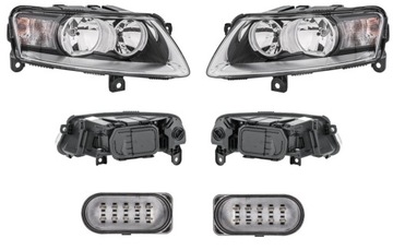 REFLEKTOR LAMPA AUDI A6 C6 04-08 HELLA L+P