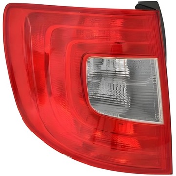 LAMPA TYLNA TYŁ SKODA SUPERB 08-12