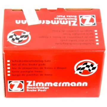 Тормозные колодки-задний / передний комплект ZIMMERMANN 10990.100.1 комплект на ось
