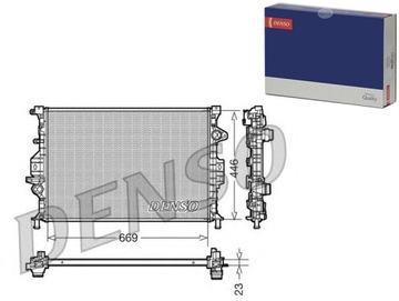 CHŁODNICA SILNIKA FORD C-MAX C-MAX II FOCUS C-MAX
