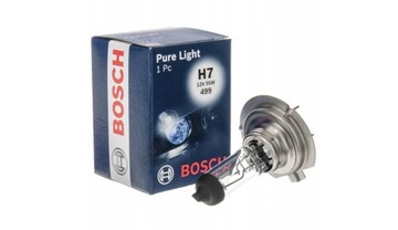 Лампа H7 Bosch PURE LIGHT 12V 55W 1 987 302 777