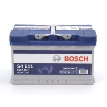 Akumulator 80 Ah BOSCH EFB S4E11 0 092 S4E 111
