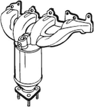 BOSAL 090-015 KATALIZATOR OPEL