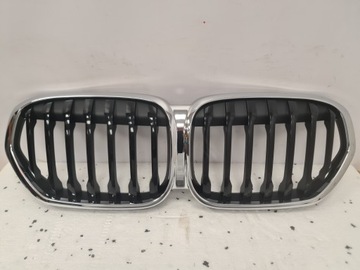 Nerki Grill BMW X1 F48 LCI Lift Atrapa X-Line