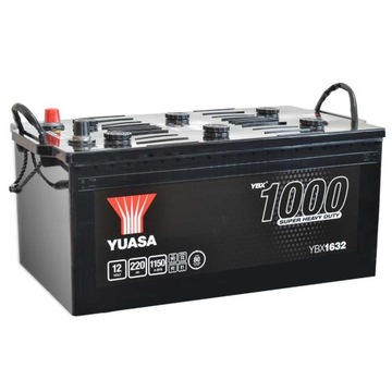Akumulator Yuasa SHD 12V 220Ah 1150A L+ YBX1632