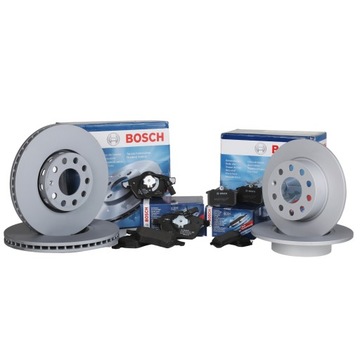 Tarcze Klocki BOSCH P+T - AUDI A3 96-03 280/230mm