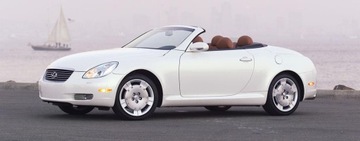 LEXUS SC 430 весь задній квадрант кришка бампер бризковик