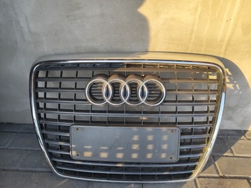 Решетка радиатора Audi A6 C6 LIFT 4F0853651AN