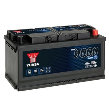 Akumulator Yuasa AGM 12V 95Ah 850A P+ YBX9019