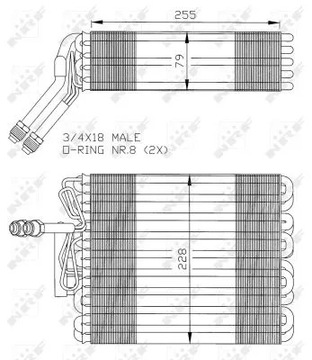 36024 ВИПАРНИК КЛІМАТ. VW